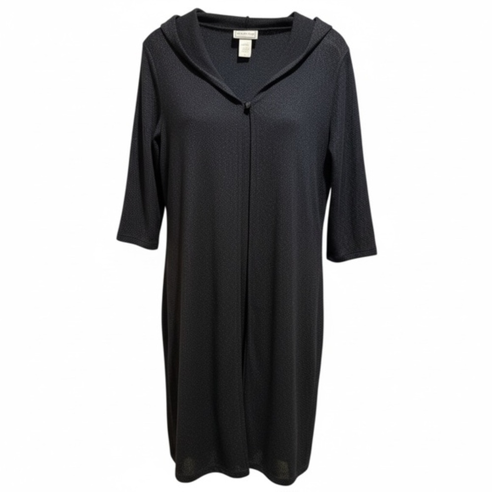 🖤 In Charge Long Tunic Hoodie – Size Large 🖤